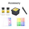 Science Kits for Kids Beginner Microscope with LED 100X 400X and 1200X-Include Sample Prepared Slides (1)