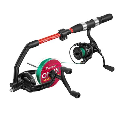 Piscifun Speed X Fishing Line Winder with Unwinding - Spooling Station for Spinning, Cast, and Spincast Reels