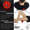 Muscle Max Massage Ball - Therapy Ball for Trigger Point Massage - Deep Tissue Massager for Myofascial Release - Mobility Ball for Exercise & Recovery