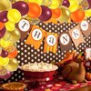 PheiLa 50 Pcs 12 Inch Fall Balloons Fall Birthday Party Decorations Burgundy Orange Yellow Gold Confetti Balloons for Autumn Theme Bridal Shower Thanksgiving Wedding Engagement Party Decoration