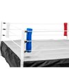 Set of 4 Wrestling Ring Corner Pads for Wrestling Action Figures: Red, White & Blue