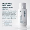 Prequel Skin Multi-Acid Milk Peel, Professional Exfoliating Solution. 15% Glycolic Acid Face Peel with Lactic Acid and Enzymes. Hydrating Chemical Exfoliant. Clinical Strength Formula, 7.6oz Bottle.