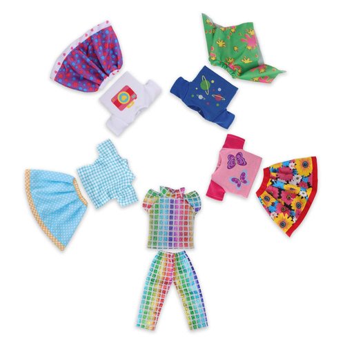 WakaoFeeling Doll Clothes for 14.5 Inch Girl Dolls, Suitable for Wellie (5 Girls) Wishers and Similar14 Inch Dolls (Pattern-2)