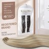 Sunny Clip in Hair Extensions Blonde Clip in Human Hair Extensions Light Blonde Highlighted Golden Blonde Clip in Hair Extensions Real Human Hair Blonde Hair Extensions 7pcs 120g 20inch