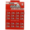 100 ASCO Super Stainless Double Edge Safety Razor Blades
