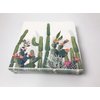 40 Pack Succulent Cactus Paper Napkins for Fiesta Wedding, Party, Birthday, Dinner, Lunch(2-Ply, 6.5 x 6.5 In)