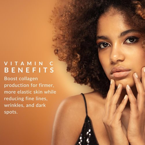 Flori Roberts Ultimate-C Capsules, Daily Facial Serum with 12% Vitamin C, Helps Smooth Fine Lines and Wrinkles, Reduces Appearance of Dark Spots, 30 Capsules