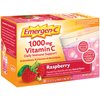 Emergen-C (30 Count, Raspberry Flavor, 1 Month Supply) Dietary Supplement Fizzy Drink Mix with 1000mg Vitamin C, 0.32 Ounce Packets, Caffeine Free