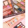 24 Colors High Pigmented Glitte Matte Eyeshadow Makeup Palette Blendable Long Lasting Eye Shadow Neutrals Smoky Multi Reflective Shimmer Pressed Pearls Eye Shadow Palette for Halloween Makeup #M2