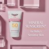 Eucerin Sun Sensitive Mineral Baby Sunscreen SPF 50, Sunscreen Lotion with Zinc Oxide Protection, Mineral Sunscreen, 4 Fl Oz Tube