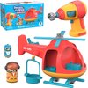 Educational Insights Design & Drill Bolt Buddies Helicopter Take Apart Toy with Electric Toy Drill, Preschool STEM Toy, Gift for Boys & Girls, Ages 3+