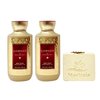 Bath & Body Works Luminous 2 Pack Body Wash Gift Set with a Creamy Rose Bar Soap - Full Size