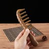 1 PCS Wide Tooth Comb Natural Wooden Hair Comb Sandalwood Comb Massage Comb Hair Comb for Men Hair Styler and Ladies Hair Hairstyle