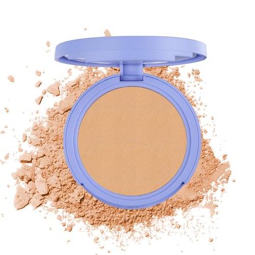 Oil Control Facial Powder, Matte Smooth Setting Powder, Waterproof Long-Lasting Setting Powder, Perfect Lightweight Facial Makeup For Soft Focus Finish, Minimizes Fine Lines And Pores (Pure Beige)