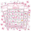Disfuco Baby Shower Bingo Cards, Baby Shower Bingo Game, Baby Shower Games Cards for Baby Shower, Gender Reveal Party Games Favors Supplies Decorations, 24 Players Bingo Game (A03)