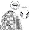 TONGTLETECH Barbers Cape Hairdressing Gown – Waterproof Professional Hairdressers Salon Cape Cloth Hair Cutting Apron for Hair Styling,Cuts and Colors - 63" x 57"
