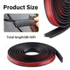 9.84Ft Car Weather Stripping for Rear Windshield,Y-Shaped Rubber Weather Stripping Windshield Trim to Keep Car Interior Quiet & Clean,Universal Rear Window Seal for Most Car Truck SUV