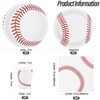 ADXCO 120 Pieces Baseball Birthday Party Supplies Include 48 Baseball Paper Napkins, 24 Baseball Paper Cups and 48 Baseball Paper Plates for Sports Birthday Party Decorations Party Supplies