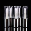 Yosoo 45Pcs Lip Gloss Tubes Empty Plastic Clear Lip Balm Bottle Container Silver Transparent 1.2ml Makeup Tool for Women