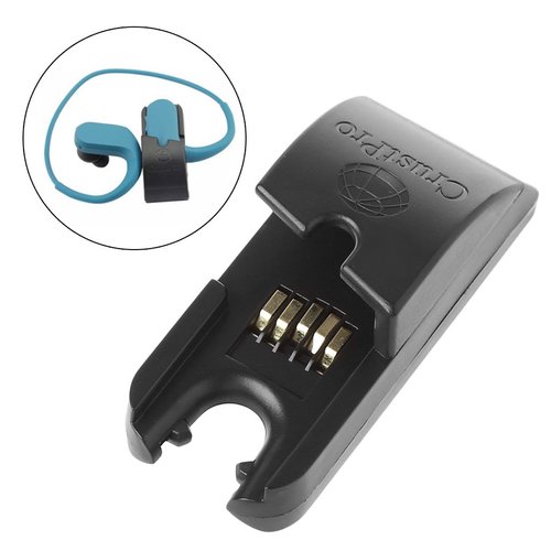 angwang USB Data Charging Cradle Charger Cable for Sony Walkman MP3 Player NW-WS413 NW-WS414 Black
