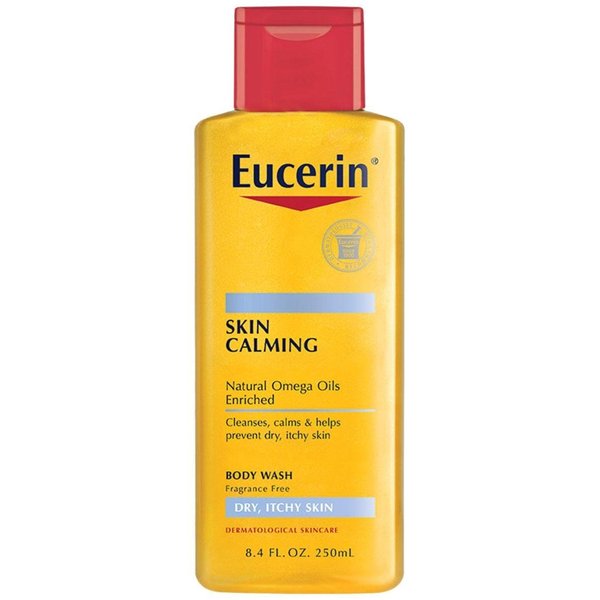 Eucerin Calming Body Wash Daily Shower Oil, 8.4, oz