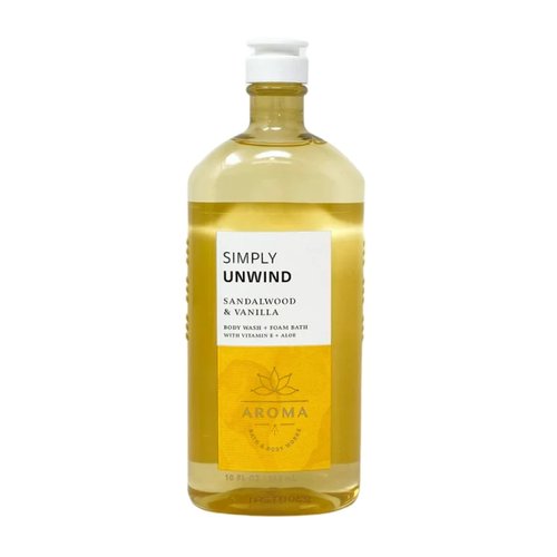 Bath & Body Works Vitamin E and Aloe Shower Gel 10oz Each (Sandalwood Vanilla)