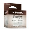 Keurig Water Filter Refill Cartridges, Replacement Water Filter Cartridges, Compatible with 2.0 K-Cup Pod Coffee Makers, 2 Count