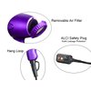 Purple Professional Light Weight Hair Dryer 1875W Tourmaline Ceramic Negative Ionic Blow Dryer with Diffuser & Concentrator & Comb