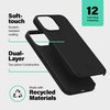 Incipio Duo MagSafe Phone Case for iPhone 15 Plus and iPhone 14 Plus - Apple iPhone Case with 12ft Drop Protection + Scratch Resistance, 5G Compatible - Made from Recycled Materials (Crimson/Black)