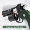 Toy Revolver, EVA Soft Bullets Cap Gun Revolver Guns