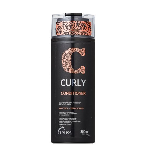 Truss Keratin Repair Conditioner, 300ml, Unisex, Intensive Repair for Damaged Curls