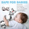 XIXILAND Black and White Baby Toys 0-3 Months, Car Seat Toys Stroller Toys Hanging Rattle Toys, Infant Toys Newborn Toys High Contrast Baby Toys with Wind Chimes for 0 3 6 9 12 Months Boys Girls