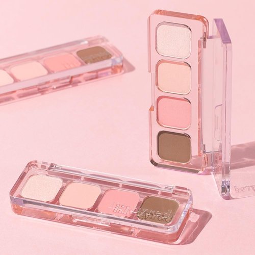 Lilybyred Mood It Palette (2024 Renewal) - 4-Shade Eyeshadow Palette (01_Fresh it)