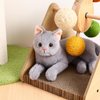Gadpiparty Stuffed Cats Plush Cat Doll, Realistic Soft Plush Cat Toy for Kids Adults Boys and Girls, Stuffed Animals Cat Doll for Kids Birthday (Grey, 12 Inch) Cat Stuffed Animals
