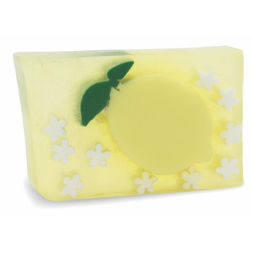 Primal Elements Glycerin Bar Soap | Helps All Skin Types, Sensitive, Oily & Dry Skin | NO PARABENS, VEGAN, GLUTEN FREE, 100% VEGETABLE BASE - (California Lemon)