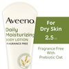 Aveeno Daily Moisture Gift Set, Skincare Set for Dry Skin with Nourishing Body Lotion, Moisturizing Body Wash, & Skin Relief Hand Mask, Formulated with Prebiotic Oat, Paraben-Free, 3 Items
