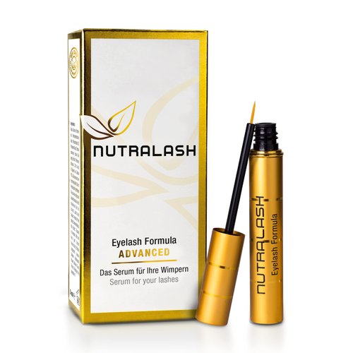 Nutralash ADVANCED Eyelash Formula - Eyelash Serum for Longer Eyelashes in Just 4-6 Weeks I Lash Serum I Eyelash Growth Serum I Made in Germany I 3ml