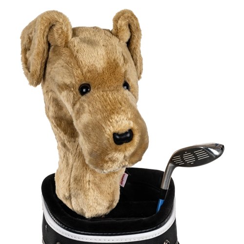 Daphne’s Yellow Lab Driver Headcover | Premium Driver Headcovers | Funny Golf Club Covers | Stylish Protection for Your Clubs | Men's Golf Gear | Driver Headcover for Men and Women