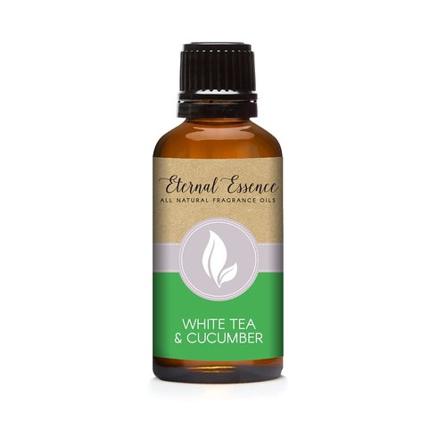 All Natural Fragrance Oils - White Tea & Cucumber - 30ML