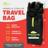 Umbrella Stroller Bag For Airplane Gate Check - Bag For Stroller w/ Handle Straps - Designed For Standard Umbrella Stroller Travel Bag For Airplane | Water-Resistant, Durable Storage & Air Travel