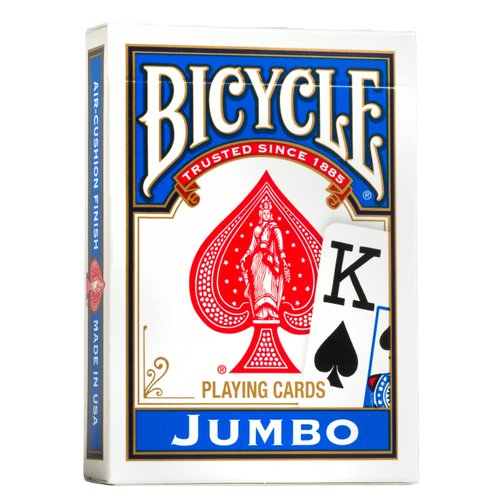Springbok Bicycle Poker Size Jumbo Index Playing Cards (Colors May Vary)
