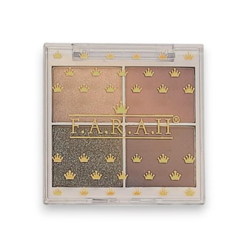 F.A.R.A.H Sugar Plum Eyeshadow Quad – Highly Pigmented, Vegan & Cruelty-Free Palette