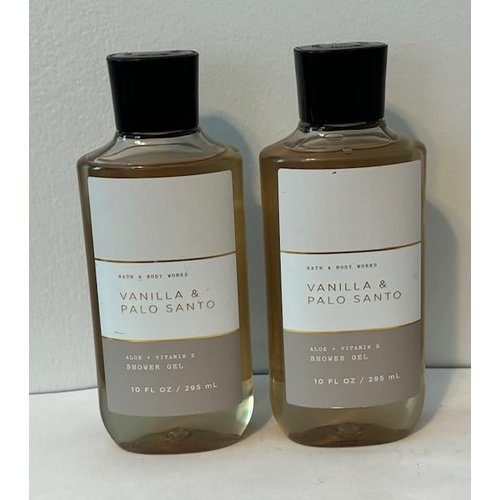 Vanilla & Palo Santo Shower Gel 2-Piece Set