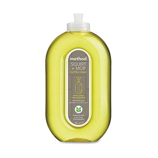 Method 25OZ Lemon Ginger Floor Cleaner, 25 Fl Oz (Pack of 1)