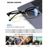 ANYLUV Blue Light Glasses Men Anti Eyestrain Lightweight Computer Gaming Blue Light Blocking Glasses for Women UV400 (3 Pack)