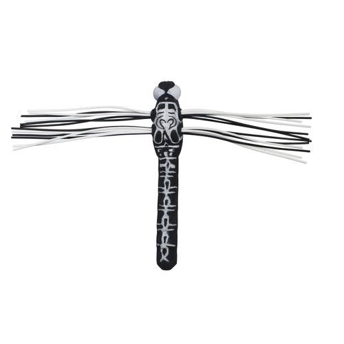 Lunkerhunt Dragonfly Fishing Lure with Double Skirted Wings | Perfect Topwater Fishing Lures for Bass, Trouth and Pike, Weedless Bait (Darner)