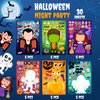 Halloween Stickers, Halloween Stickers for Kids, 30 Packs Halloween Make a Face Sticker Sheets, Halloween Crafts Party Favors for Kids, Halloween Games for Kids Party