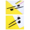 4 PCS Eyebrow Brush and Comb,Makeup Eyelash Comb,Portable Spoolie Brushes for Eyelashes Extension