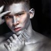 Silver Body Paint for Halloween - 3.4 oz. (1 Pc.) - Vibrant & Easy-to-Apply Costume Makeup, Perfect for Props and Parties