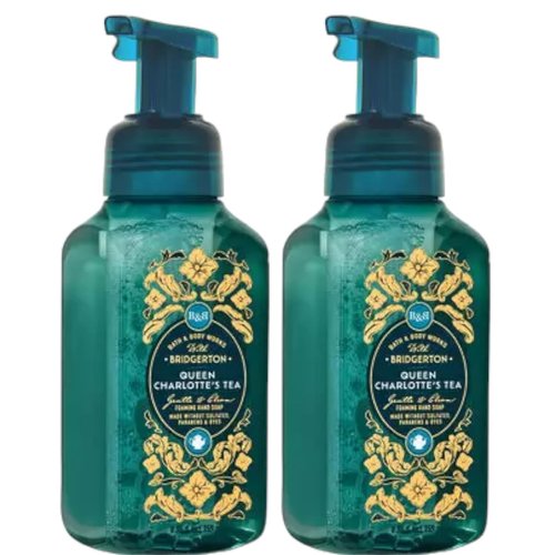 Bath & Body Works Bath and Body Works Gentle Foaming Hand Soap 8.75 Ounce 2-Pack (Queen Charlotte's Tea)